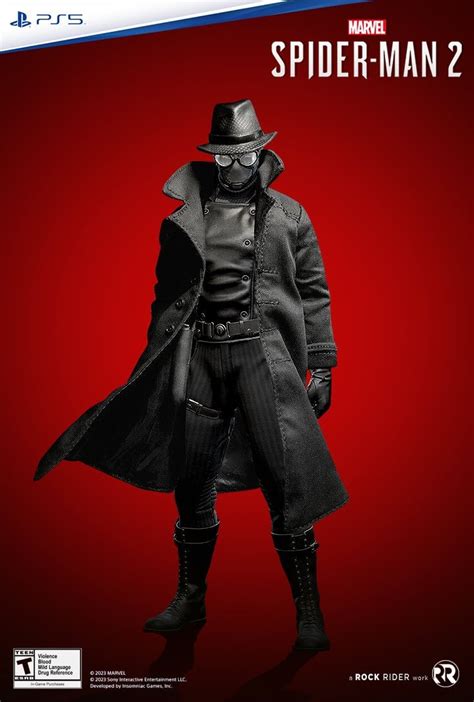 ICYMI: Spider-Man Noir suit with Trench coat and hat concept. : r ...