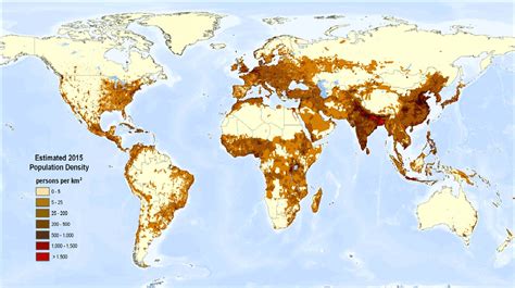 Population distribution