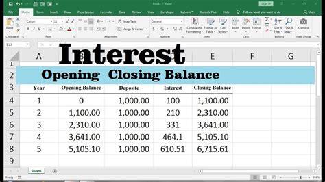 How To Calculate Simple Interest In Excel | Images and Photos finder