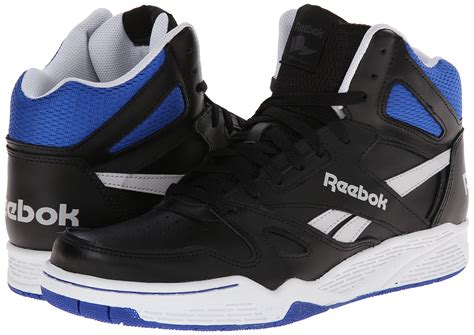 Galleon - Reebok Men's Royal BB4500 Hi Basketball Shoe, Black/Steel/White/Collegiate Royal, 9 M US