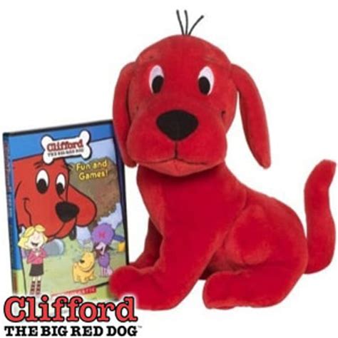 Clifford The Big Red Dog: Plush Toy with DVD | Home Bargains