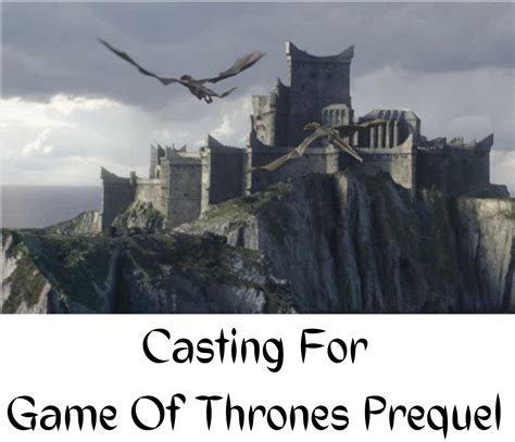 Game of Thrones Prequel [HBO Casting] Books & Release Date