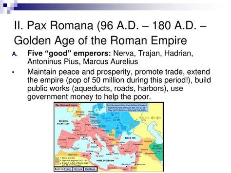 PPT - Aim: Why is the Pax Romana considered the golden age of the Roman Empire? PowerPoint ...