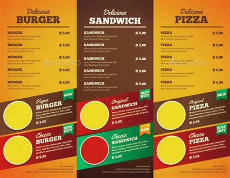 20+ Food Brochures | Sample Templates