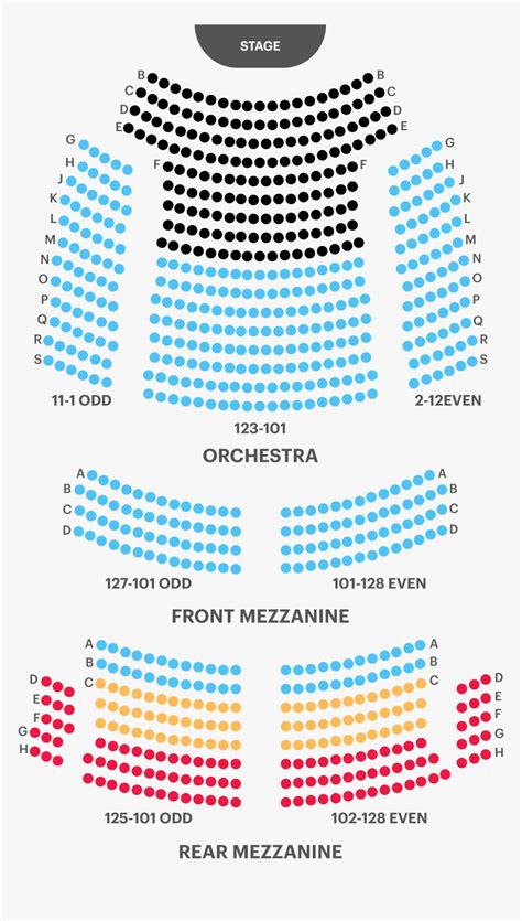 Golden State Theatre Seating Chart | Elcho Table