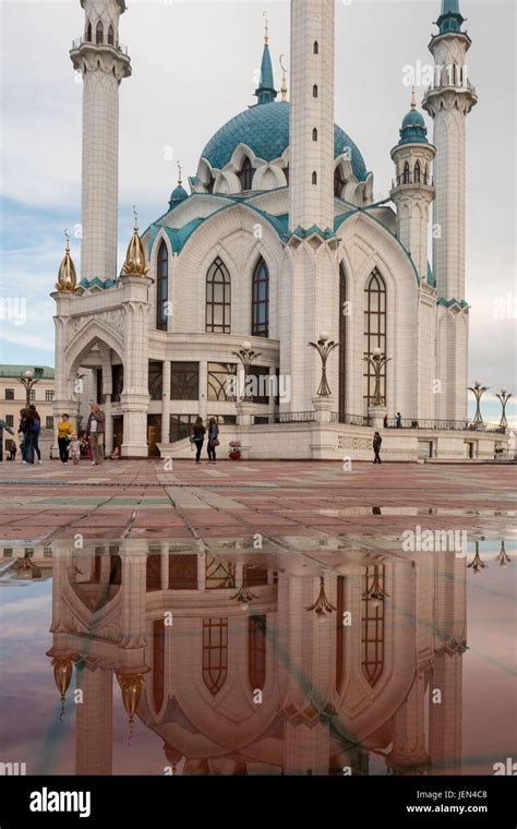 Kazan, Russia. 23rd June, 2017. The Qolsarif Mosque in Kazan, Russia, 23 June 2017. Kazan ...