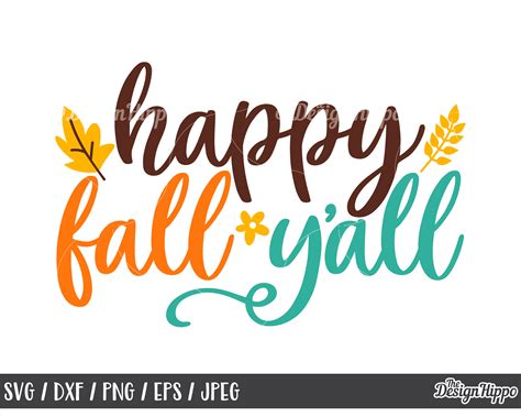 Happy Fall Yall Svg Happy Fall Svg Fall Yall Svg Fall Svg - Etsy