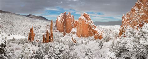 Garden of the Gods Snow Storm Lucky Blue - Lewis Carlyle Photography