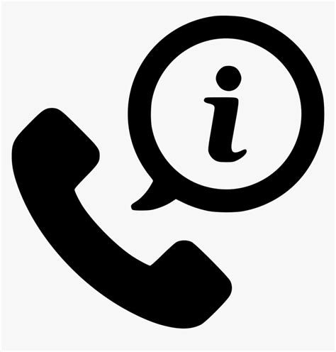 Info Support Information Phone Call Help Svg Png Icon - Call For Help Icon, Transparent Png ...