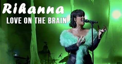 Rihanna love on the brain album cover - faxnimfa