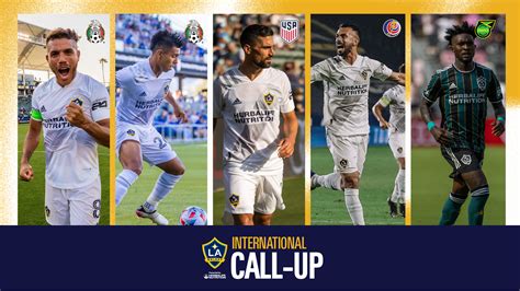 Five LA Galaxy players called into respective National Team rosters for ...