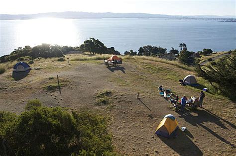 Pitching a tent on Angel Island: An urban camping story - SFGate