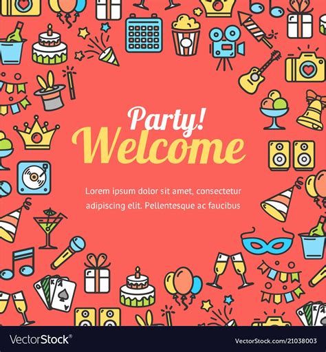 Welcome Party Invitation Wording Awesome Wel E Party Invitation Card Royalty Fr… | Party invite ...