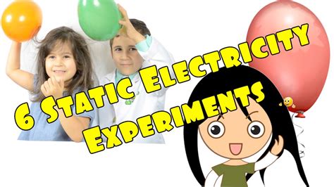 6 Static Electricity Balloon Experiments You can do at home Easy Kid Science - STEM - YouTube