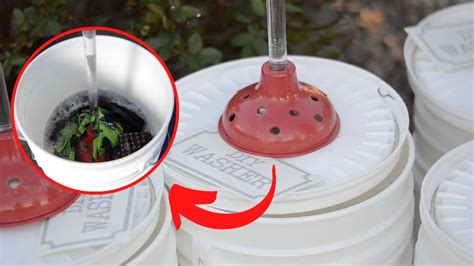 How To Make A DIY Washing Machine Using Buckets