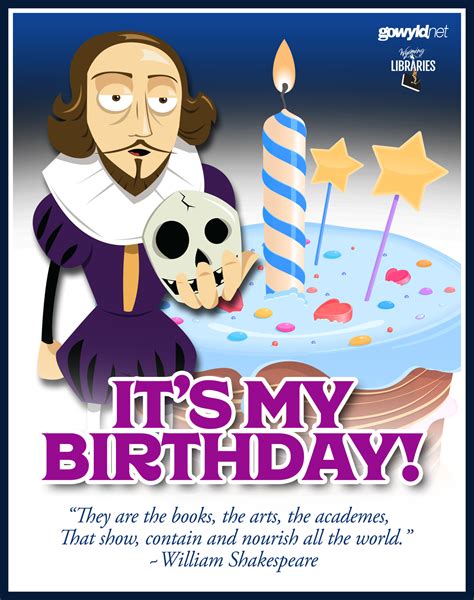 Happy Birthday William Shakespeare! | Wyoming State Library