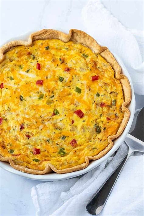 Easy Crab Quiche | The Blond Cook