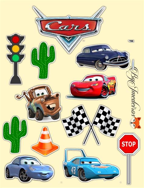 Pin by Joyce on Meus toppers | Disney cars birthday, Cars birthday ...