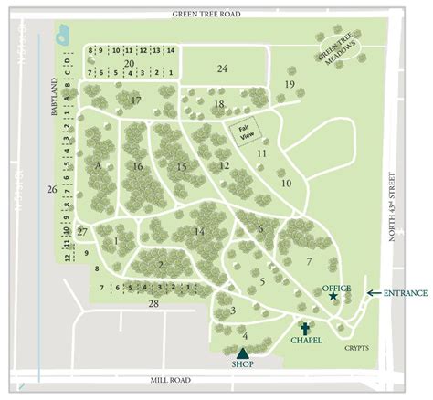 Cemetery Maps – Graceland Cemetery