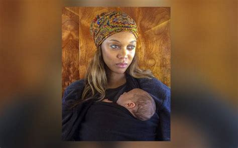 Supermodel Tyra Banks shares first-ever picture of baby boy, York Banks ...