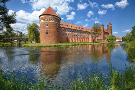 Castle in Lidzbark Warminski Stock Photo - Image of monument ...