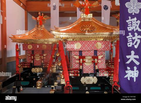 Portable shrine mikoshi is hi-res stock photography and images - Alamy