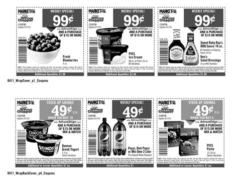 Printable Coupons - Price Chopper - Market 32