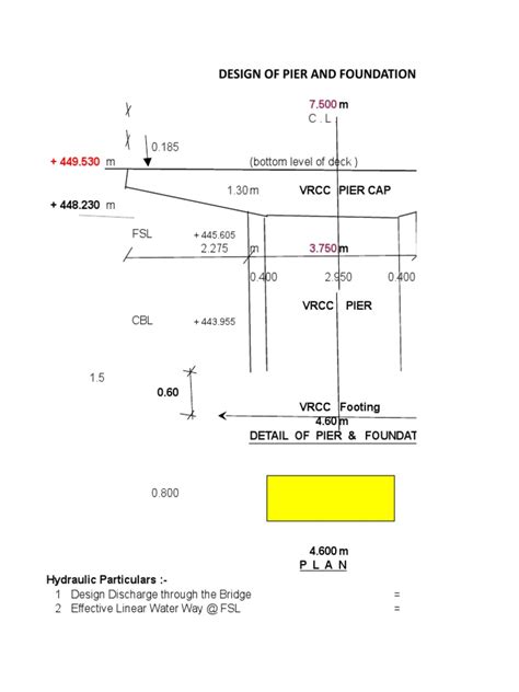 Pier Design | PDF | Beam (Structure) | Structural Load