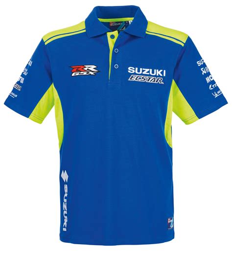 Suzuki MotoGP Team Polo Shirt 2019 | Suzuki Merchandise and Apparel | FREE UK DELIVERY