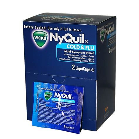 25 Units of Nyquil 2pk Box - Pain and Allergy Relief - at ...