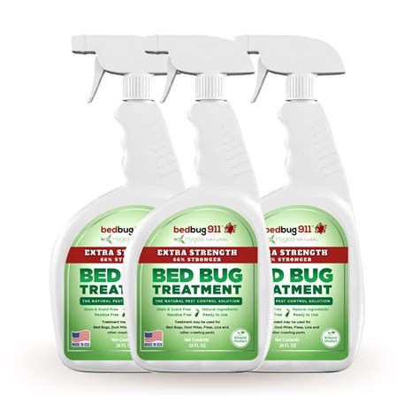 3pack 24oz Bed Bug Spray , Get 20% OFF + FREE SHIPPING - BedBug911 ...