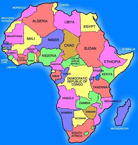 French speaking countries in Africa Diagram | Quizlet