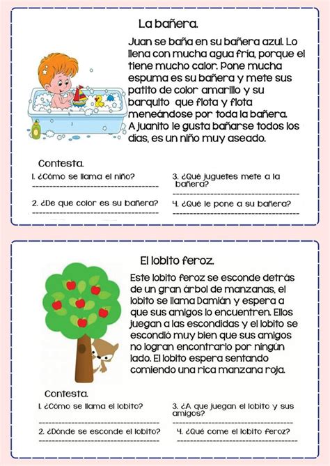 LECTURAS CORTAS PARA NIÑOS LISTOS - Materiales Educativos | Lectura ...