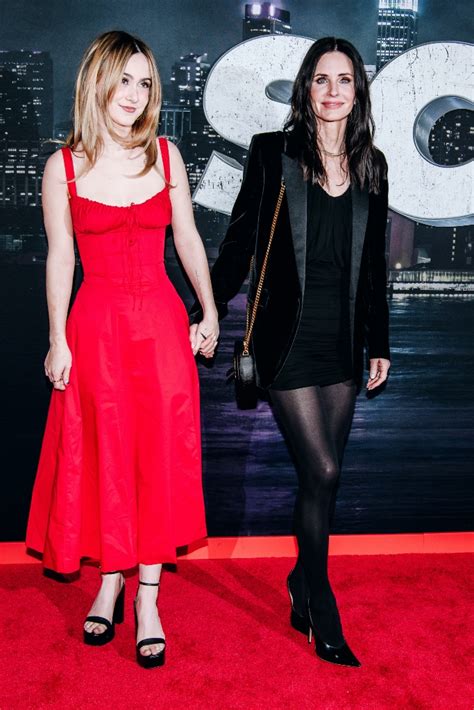 Courtney Cox’s Daughter Coco Arquette Pops in Red at Scream 6 Premiere – Footwear News