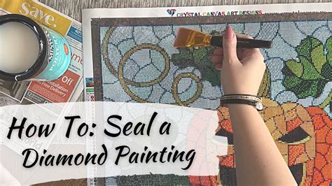 How to Seal a Finished Diamond Painting - Quick, Easy, and Budget ...