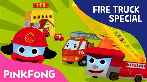 Blippi | The Fire Truck Song / Blippi explores the fire station and ...