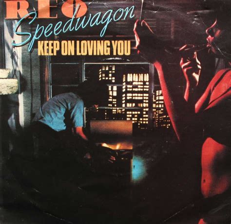 REO Speedwagon - Keep On Loving You - Vinyl Clocks