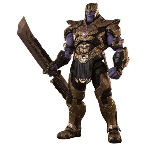 Bandai S.H.Figuarts Avengers Endgame Thanos Final Battle Edition Figure gold