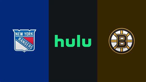 Can You Stream the Boston Bruins vs. New York Rangers on Hulu? – The ...