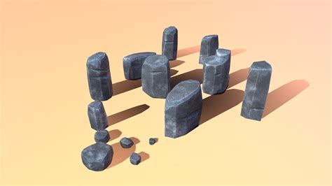 Rocks set 4 - Download Free 3D model by DJMaesen (@bumstrum) [e7af5af] - Sketchfab