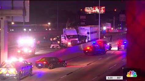 Fourth person dies in multi-car crash on I-35 in Fort Worth – NBC 5 Dallas-Fort Worth