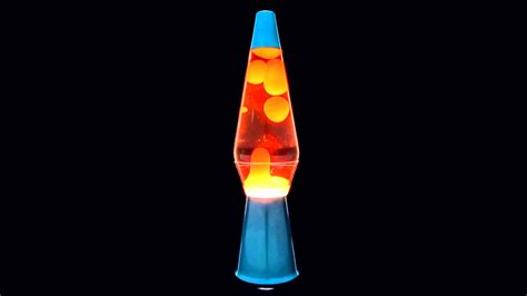 Blue Base with Orange Liquid Lava Lamp - Spencer's - YouTube