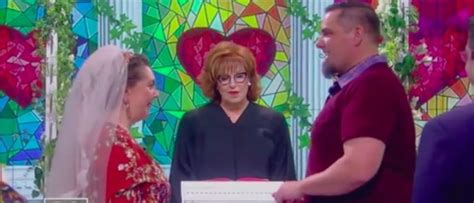 Joy Behar Officiates Surprise Wedding On ‘The View’ On Valentine’s Day And It’s Truly Can’t-Miss ...