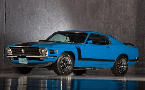 Download Fastback Muscle Car Vehicle Ford Mustang Boss 302 HD Wallpaper