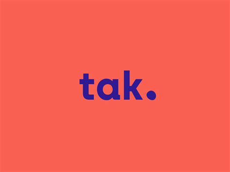 Tak Innovation - Logotype by Jarek Maćków for hero/dot - Software Agency on Dribbble