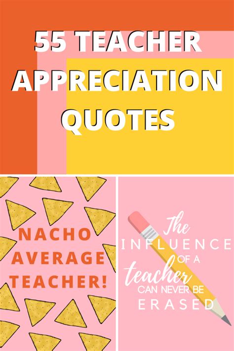 Quotes About Teachers Appreciation