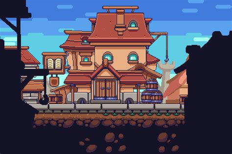 Village Pixelart Environment | GameDev Market