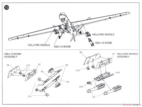 MQ-9 Reaper (Plastic model) Assembly guide4