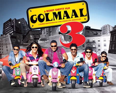 Golmaal 3 directed by Rohit Shetty stars Ajay Devgan, Kareena Kapoor ...