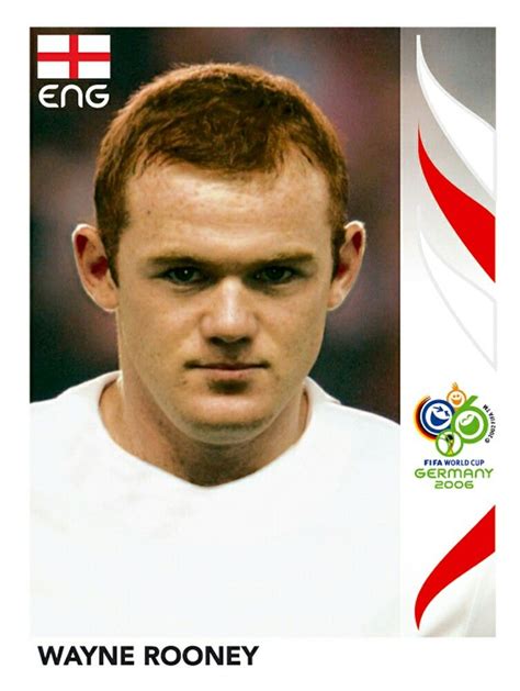 111 Wayne Rooney - England - FIFA World Cup Germany 2006 Football Stickers, Football Cards ...